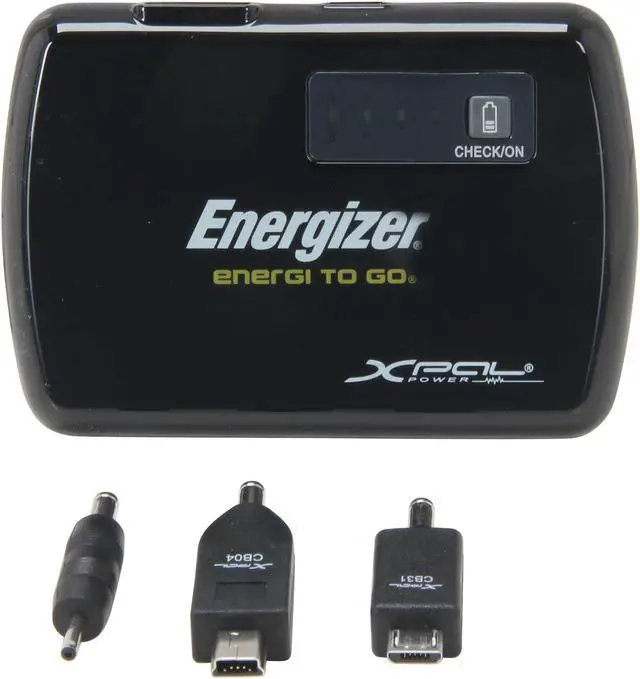 Alt view image 2 of 8 - Energizer Black Universal Rechargeable Power Pack (XP2000K)