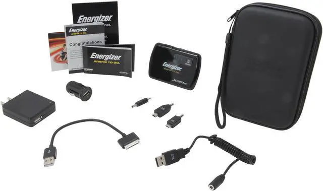 Alt view image 7 of 8 - Energizer Black Universal Rechargeable Power Pack (XP2000K)