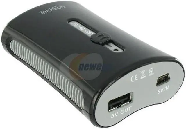 Alt view image 2 of 5 - Tekkeon Black Rechargeable Mobile Power MP1800