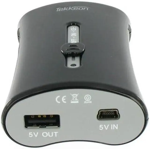 Main image of Tekkeon Black Rechargeable Mobile Power MP1800