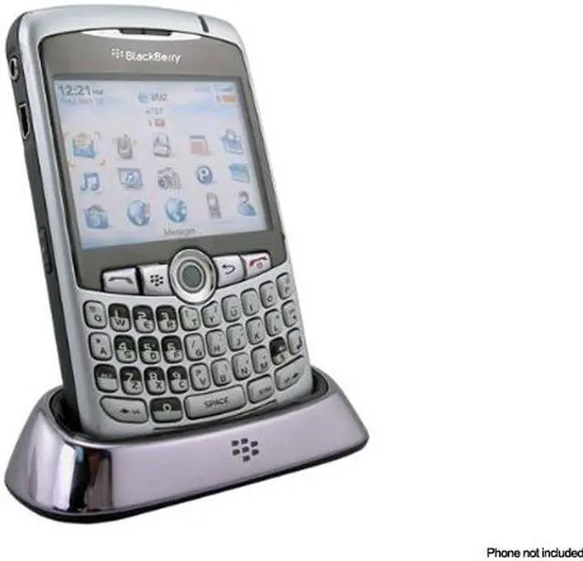 Main image of BlackBerry ASY-14396-005 8300 Curve Chrome Desktop Charging Pod - OEM