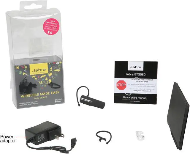 Alt view image 5 of 5 - Jabra BT2080 Bluetooth Headset