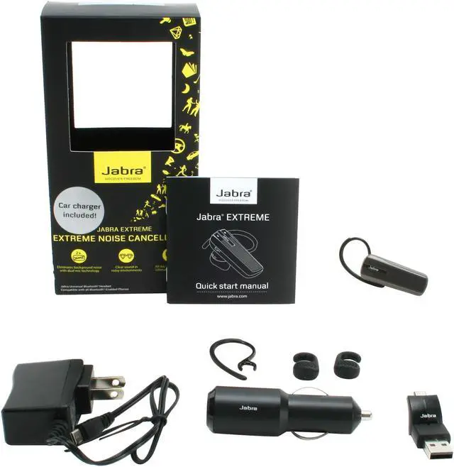 Alt view image 6 of 6 - Jabra Over-the-ear Bluetooth Headset with Dual Microphone Technology (EXTREME)