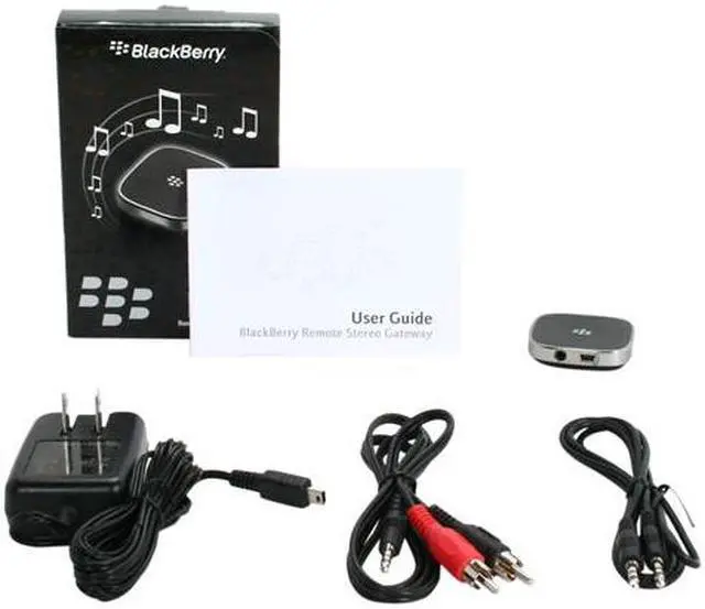 Alt view image 5 of 5 - Blackberry Bluetooth Wireless Music Gateway w/ Mini USB Travel Charger (097738543695)