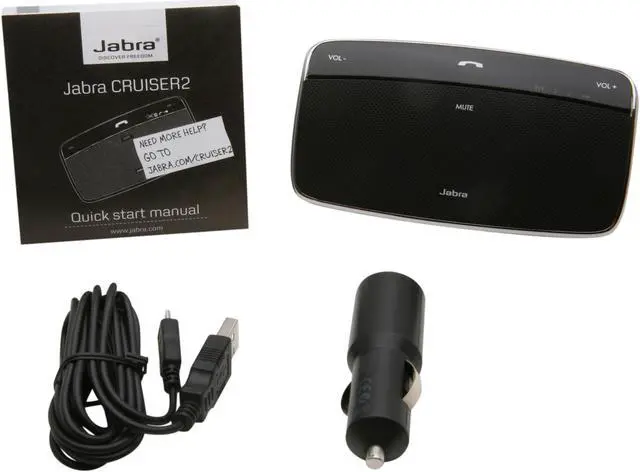Alt view image 6 of 7 - Jabra CRUISER2 Bluetooth Wireless Speakerphone with Wideband/DSP Technology (100-47200000-02)