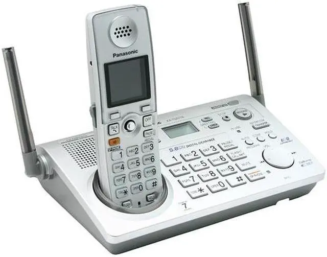 Main image of Panasonic KX-TG5776S 5.8 GHz Digital FHSS 1X Handsets Cordless Phone Integrated Answering Machine