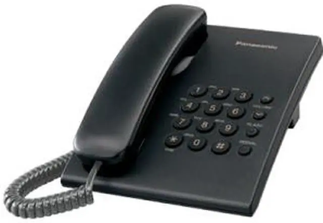 Main image of Panasonic KX-TS500B 1-line Operation Corded Phone