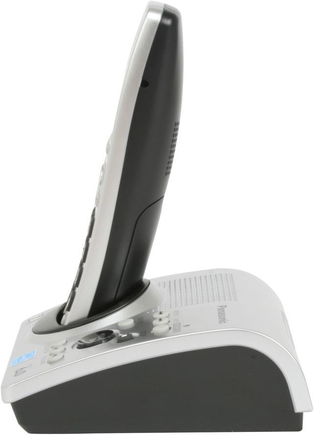 Alt view image 5 of 13 - Panasonic KX-TG1032S 1.9 GHz DECT 6.0 2X Handsets Cordless Phone Integrated Answering Machine