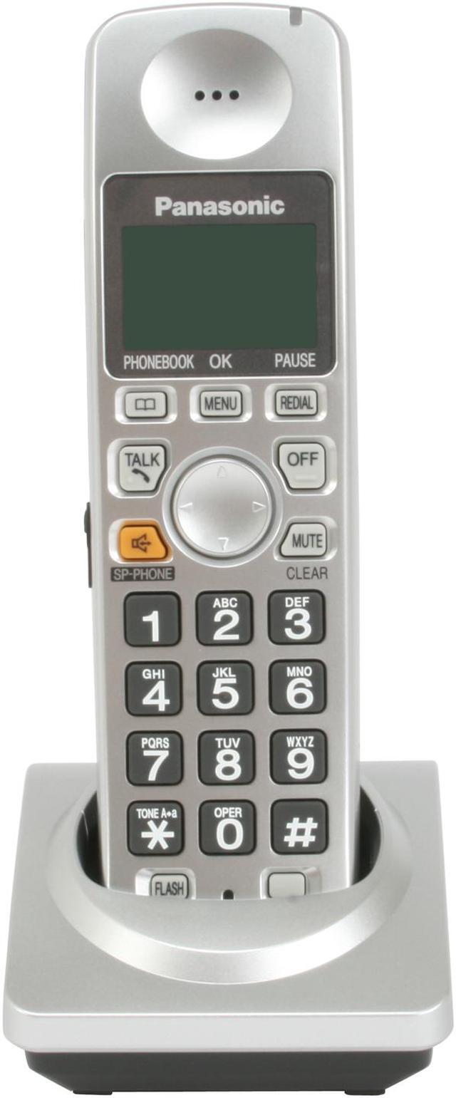 Alt view image 7 of 13 - Panasonic KX-TG1032S 1.9 GHz DECT 6.0 2X Handsets Cordless Phone Integrated Answering Machine