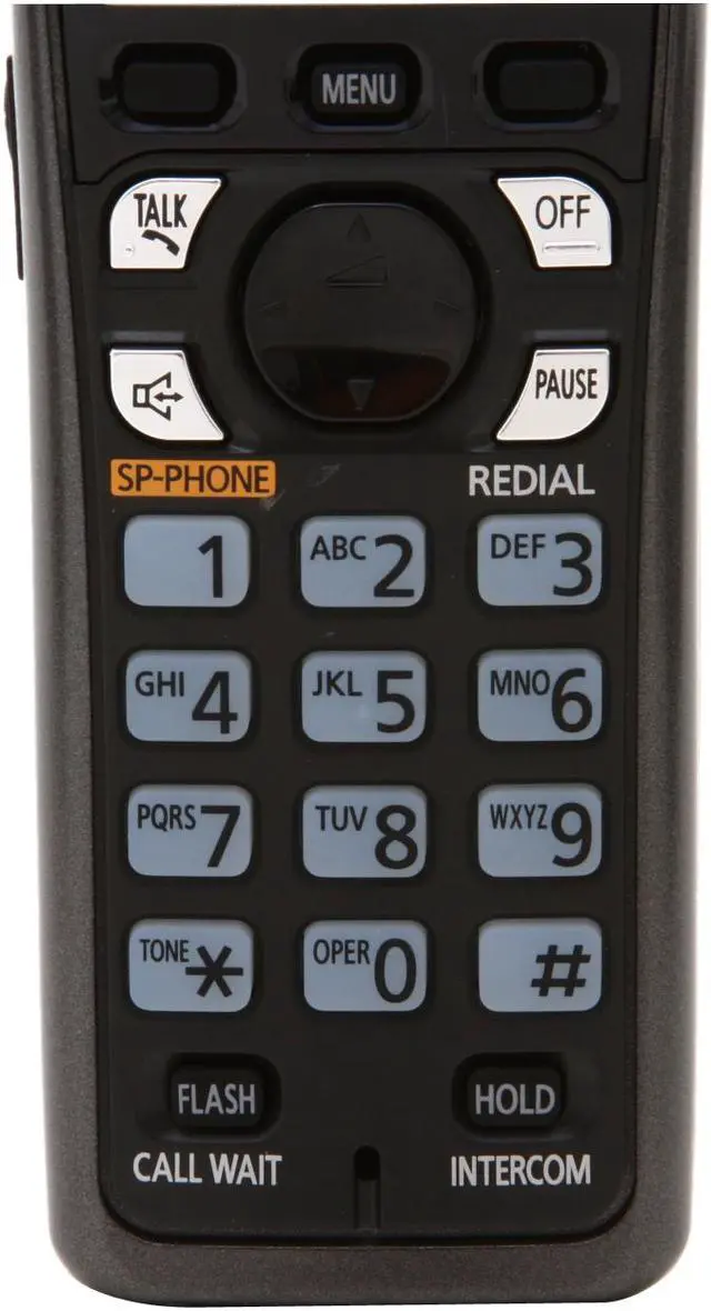 Alt view image 13 of 16 - Panasonic KX-TG9334T 1.9 GHz Digital DECT 6.0 4X Handsets Cordless Phone Integrated Answering Machine