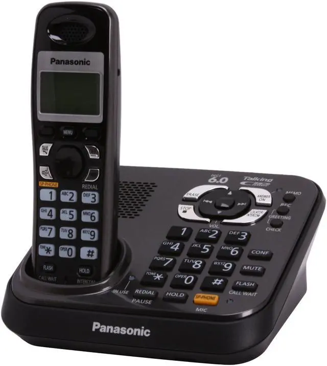 Panasonic KXTG9341T 1.9 GHz Digital DECT 6.0 1X Handsets DECT 6.0