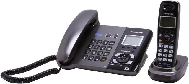 Panasonic KX-TG9391T 1.9 GHz Digital DECT 6.0 2X Handsets Corded