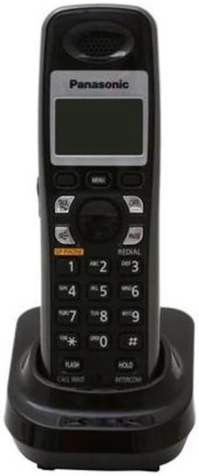 Alt view image 4 of 17 - Panasonic KX-TH1211B 1.9 GHz DECT 6.0 1X Handsets Link-to-Cell Expandable Bluetooth-Enabled Phone System