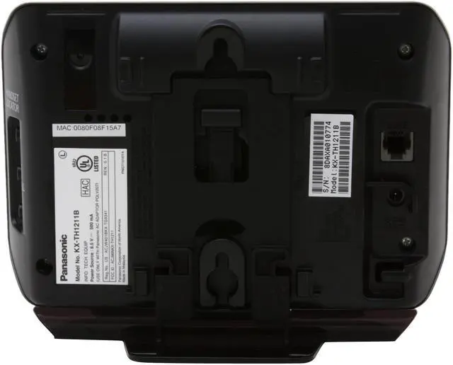 Alt view image 11 of 17 - Panasonic KX-TH1211B 1.9 GHz DECT 6.0 1X Handsets Link-to-Cell Expandable Bluetooth-Enabled Phone System