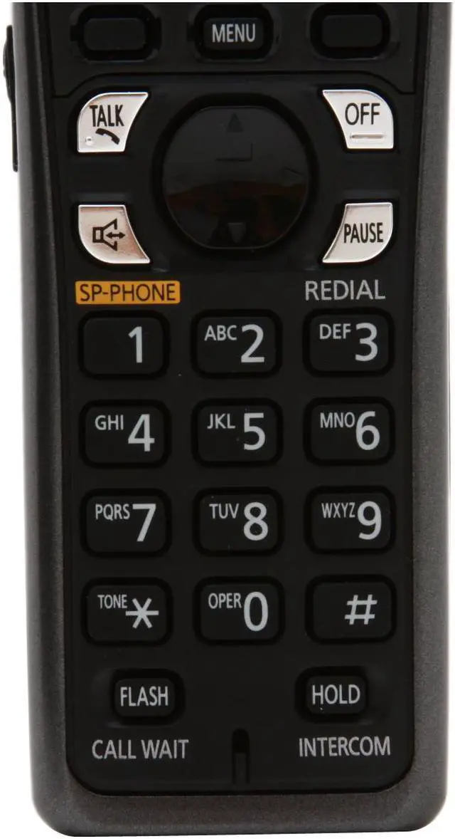 Alt view image 14 of 17 - Panasonic KX-TH1211B 1.9 GHz DECT 6.0 1X Handsets Link-to-Cell Expandable Bluetooth-Enabled Phone System
