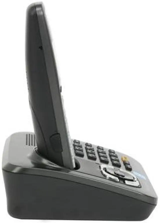Alt view image 3 of 13 - Panasonic KX-TG6445T 1.9 GHz Digital DECT 6.0 5X Handsets Cordless Phone Integrated Answering Machine