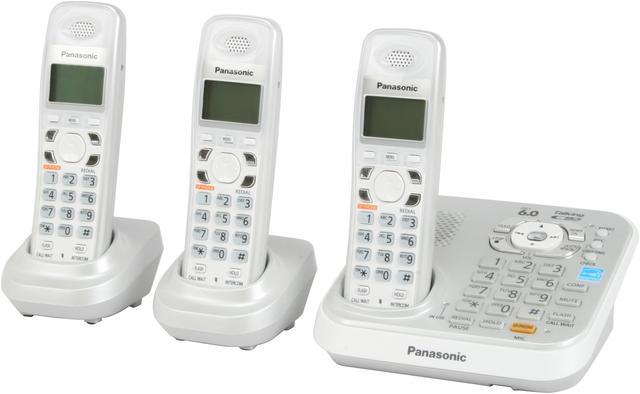 CORDLESS PANASONIC KX-TGE510JTS SILVER VIVAVOCE - TASTI GRANDI E