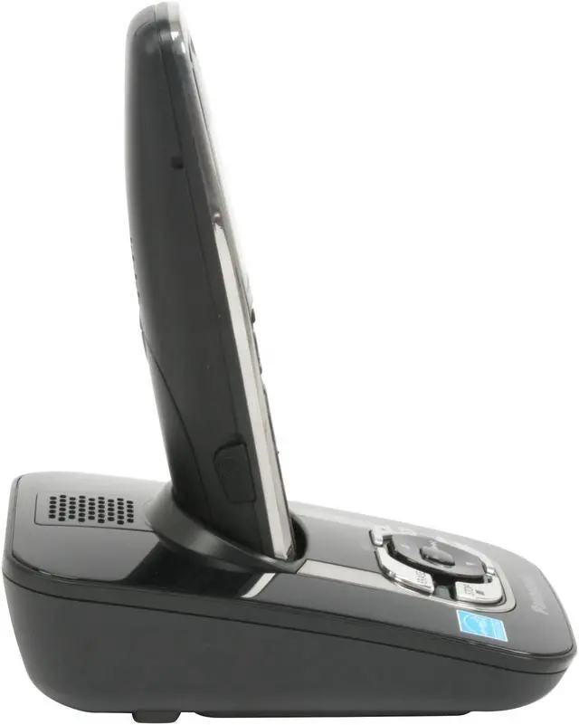 Alt view image 3 of 13 - Panasonic KX-TG7433B 1.9 GHz Digital DECT 6.0 3X Handsets Cordless Phone Integrated Answering Machine