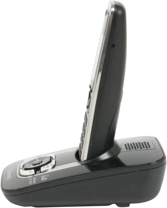 Alt view image 5 of 13 - Panasonic KX-TG7433B 1.9 GHz Digital DECT 6.0 3X Handsets Cordless Phone Integrated Answering Machine