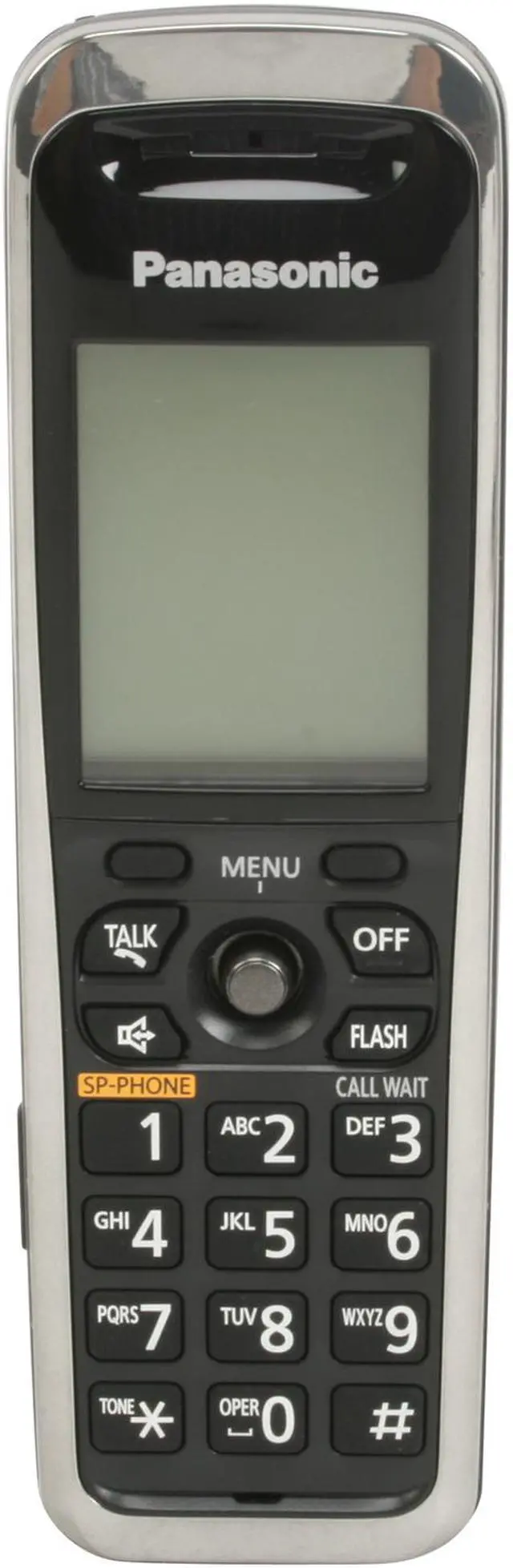 Alt view image 11 of 13 - Panasonic KX-TG7433B 1.9 GHz Digital DECT 6.0 3X Handsets Cordless Phone Integrated Answering Machine