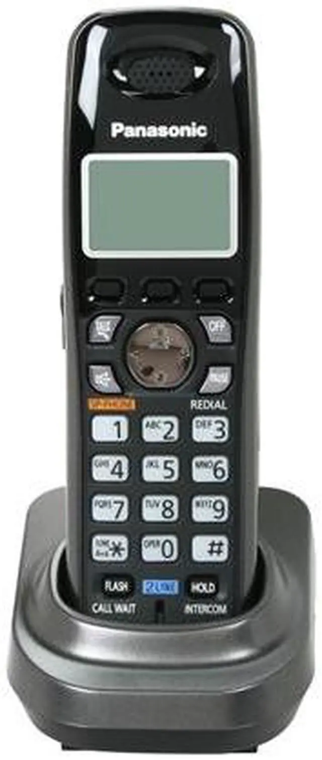 Alt view image 3 of 5 - Panasonic KX-TGA939T 1.9 GHz DECT 6.0 Additional Digital Cordless Handset for the KX-TG939 Series