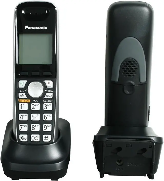 Alt view image 6 of 7 - Panasonic KX-TG6533B 1.9 GHz Digital DECT 6.0 3X Handsets Cordless Phone with Answering Machine