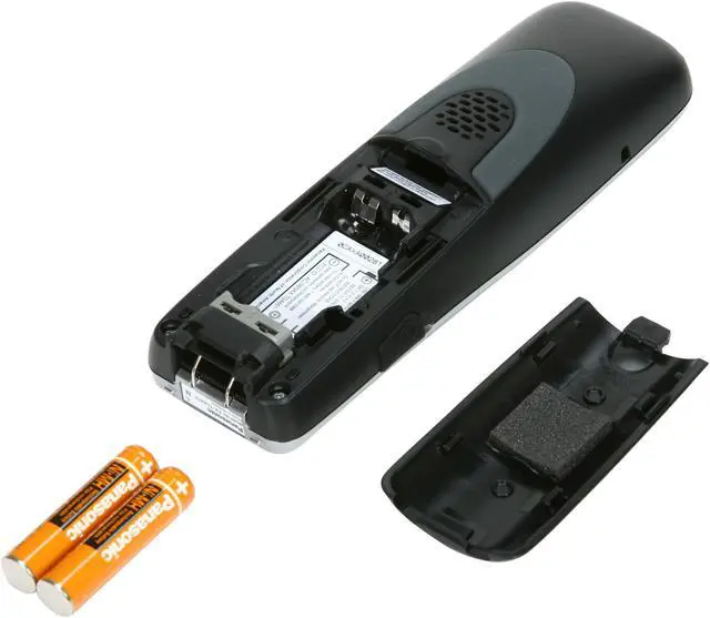 Alt view image 8 of 9 - Panasonic KX-TG6545B 1.9 GHz Digital DECT 6.0 5X Handsets Cordless Phones Integrated Answering Machine