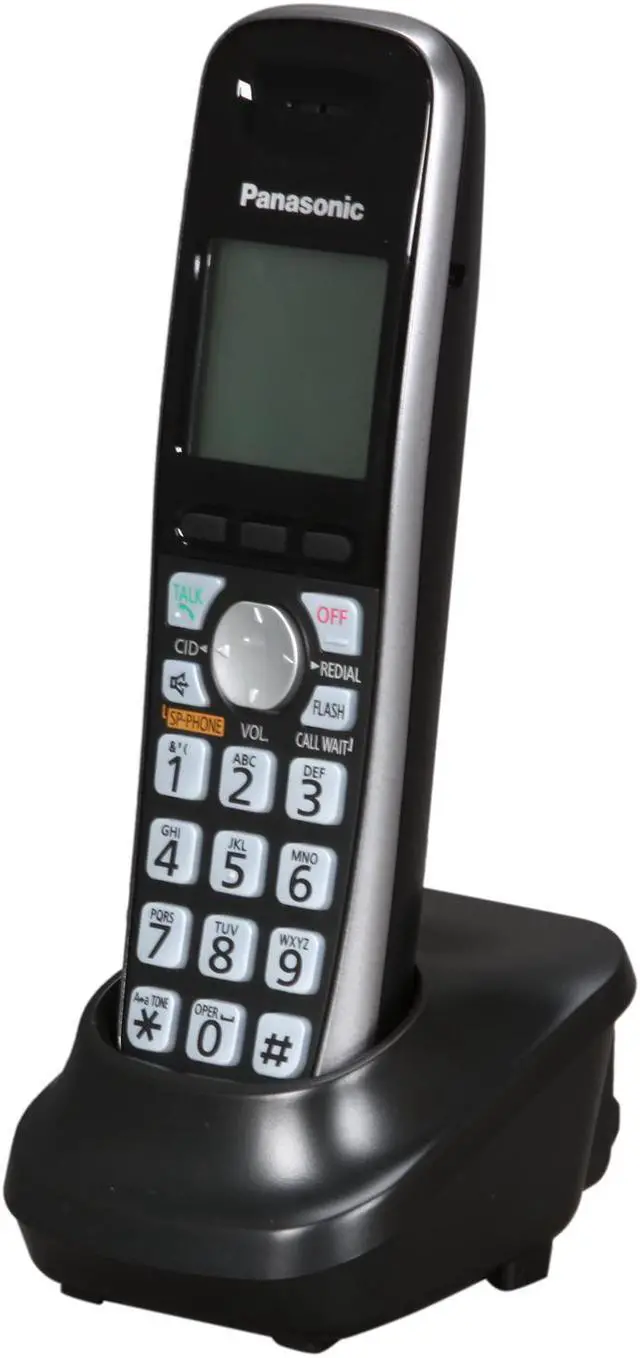 Alt view image 6 of 8 - Panasonic KX-TG4032B Expandable Digital Cordless Phone Dect 6.0 Plus with Answering System with 2 handsets