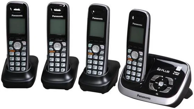 Panasonic KX-TG6534B Expandable Digital Cordless Phone with