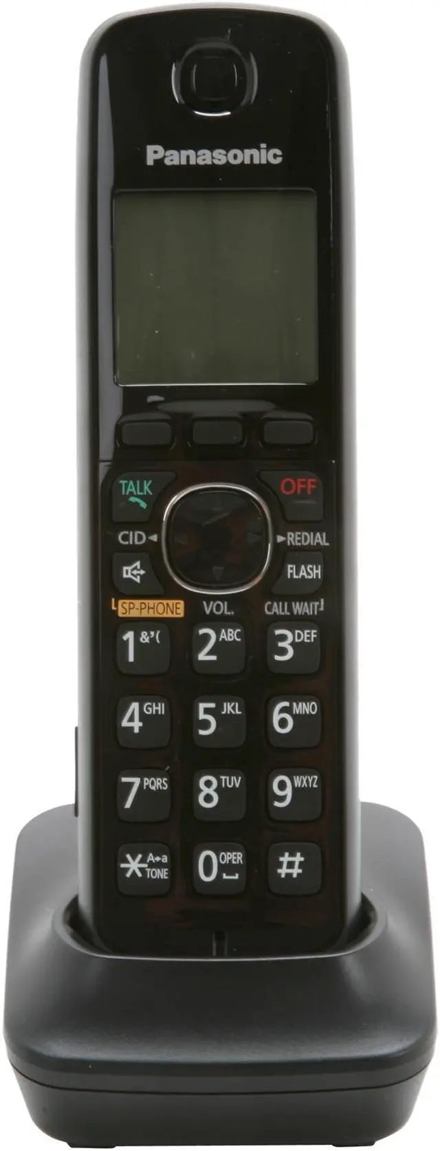 Alt view image 7 of 9 - Panasonic KX-TG6633B 1.9 GHz Digital DECT 6.0 3X Handsets Cordless Phones Integrated Answering Machine