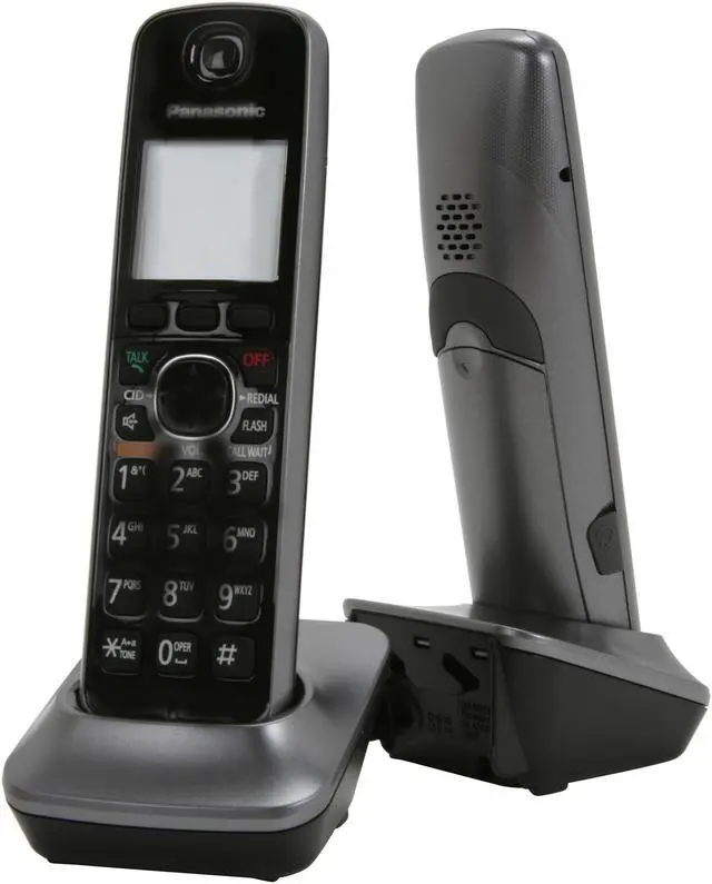 Alt view image 6 of 10 - Panasonic KX-TG7644M Link-To-Cell 1.9 GHz Digital DECT 6.0 4X Handsets Cordless Phones Integrated Answering Machine
