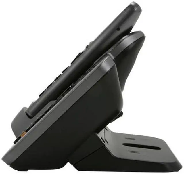 Alt view image 5 of 11 - Panasonic KX-TG7645M 1.9 GHz Digital DECT 6.0 Link to Cell via Bluetooth Cordless Phone with Integrated Answering Machine and 5 Handsets