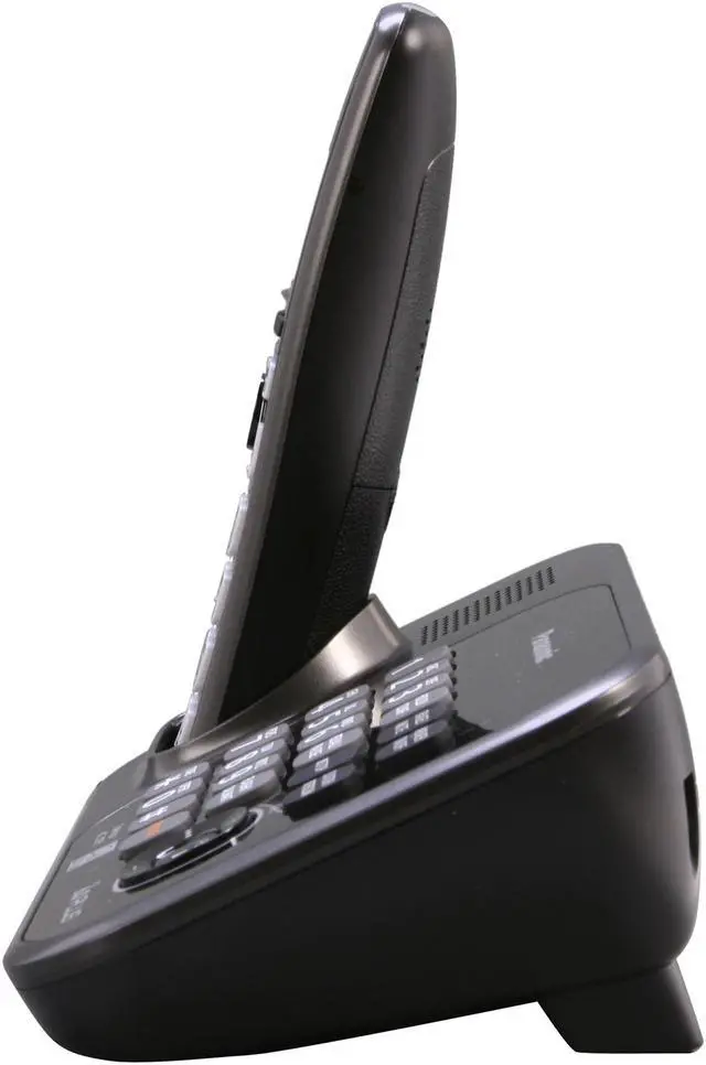 Alt view image 5 of 9 - Panasonic KX-TG4743B 1.9 GHz Digital DECT 6.0 3 Handsets Cordless Phones with Answering Machine