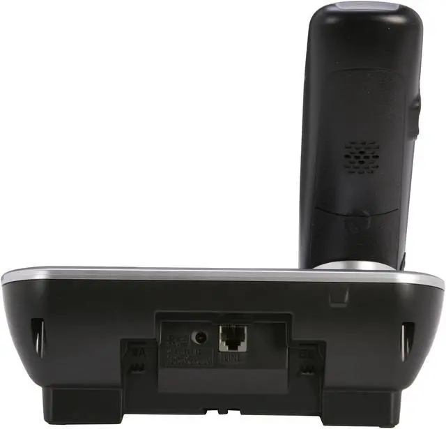 Alt view image 4 of 9 - Panasonic KX-TG7745S 1.9 GHz Digital DECT 6.0 Link to Cell via Bluetooth Cordless Phone with Integrated Answering Machine and 5 Handsets