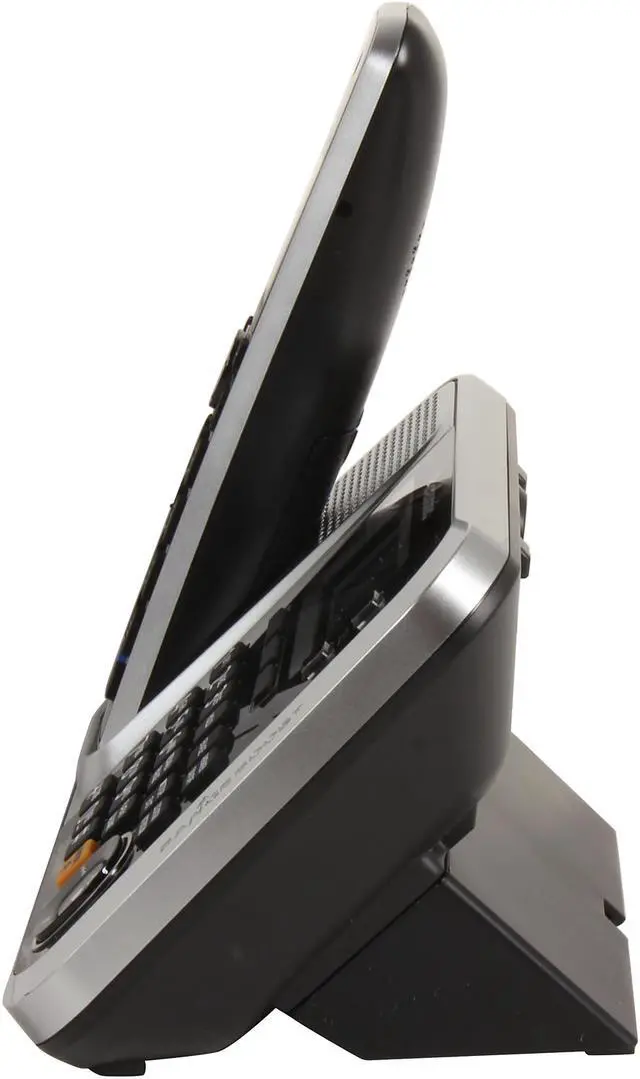 Alt view image 3 of 9 - Panasonic KX-TG7872S 1.9 GHz DECT 6.0 2X Handsets Bluetooth Cellular Convergence Solution Integrated Answering Machine