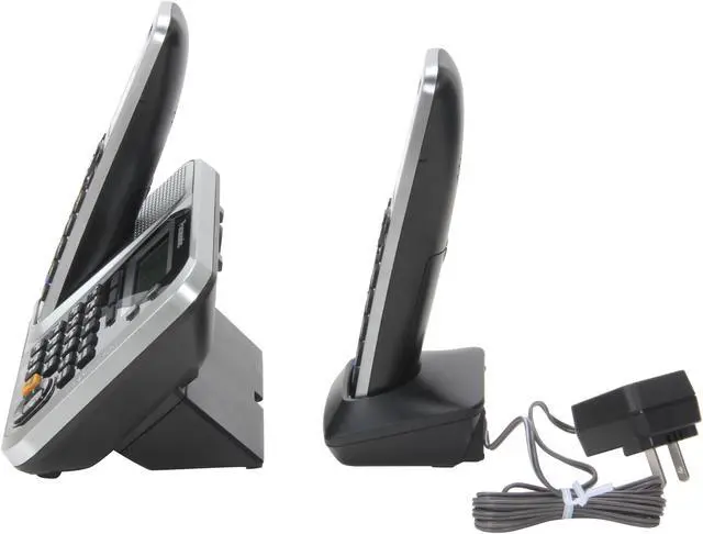 Alt view image 3 of 6 - Panasonic KX-TG7874S 1.9 GHz DECT 6.0 4X Handsets Bluetooth Cellular Convergence Solution Integrated Answering Machine