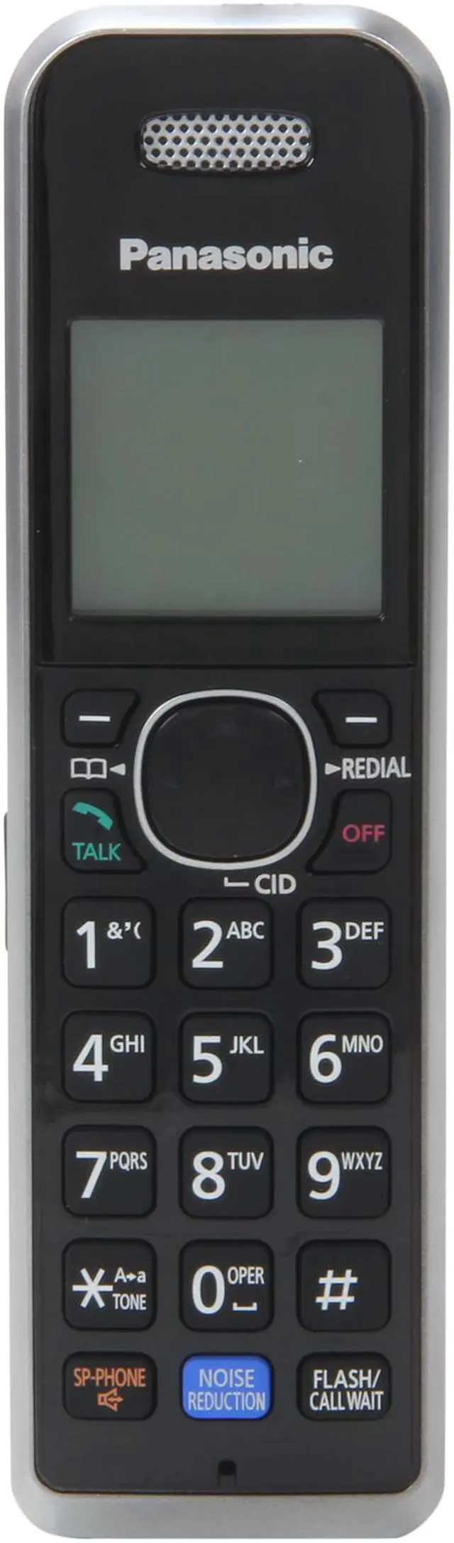 Alt view image 5 of 6 - Panasonic KX-TG7874S 1.9 GHz DECT 6.0 4X Handsets Bluetooth Cellular Convergence Solution Integrated Answering Machine