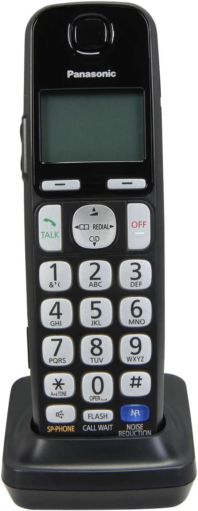 Alt view image 6 of 12 - Panasonic KX-TGE234B 1.9 GHz DECT 6.0 4X Handsets Expandable Digital Cordless Answering System with 4 Handsets Integrated Answering Machine