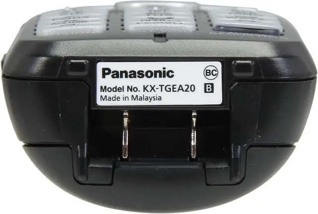Alt view image 11 of 12 - Panasonic KX-TGE234B 1.9 GHz DECT 6.0 4X Handsets Expandable Digital Cordless Answering System with 4 Handsets Integrated Answering Machine