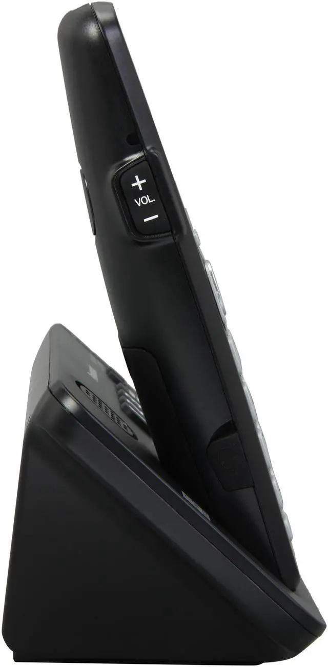 Alt view image 3 of 12 - Panasonic KX-TGE243B 1.9 GHz DECT 6.0 3X Handsets Expandable Digital Cordless Answering System with 3 Handsets Integrated Answering Machine