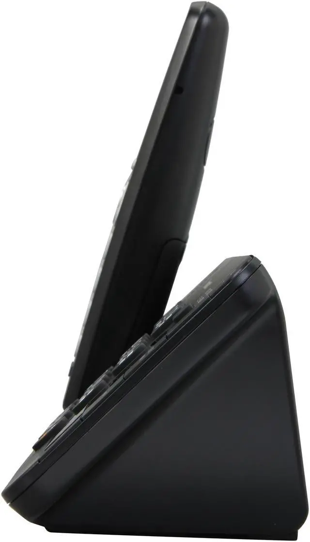 Alt view image 5 of 12 - Panasonic KX-TGE243B 1.9 GHz DECT 6.0 3X Handsets Expandable Digital Cordless Answering System with 3 Handsets Integrated Answering Machine