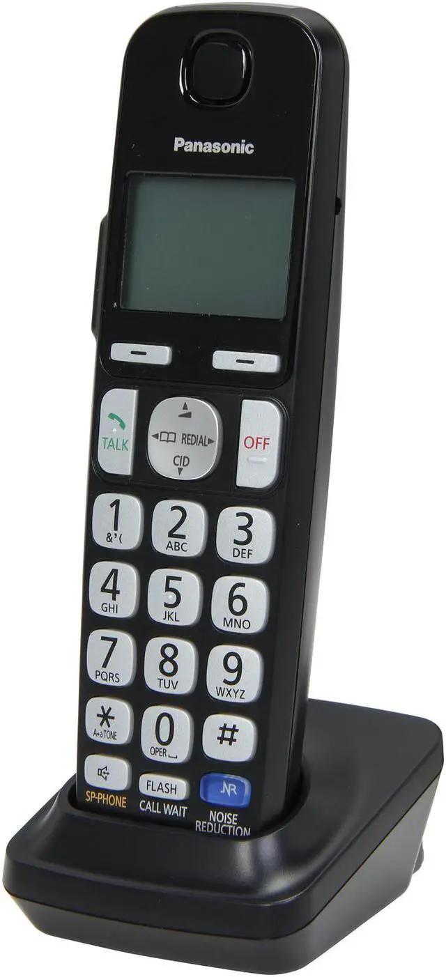 Alt view image 8 of 13 - Panasonic KX-TGE245B 1.9 GHz DECT 6.0 5X Handsets Expandable Digital Cordless Answering System with 5 Handsets Integrated Answering Machine