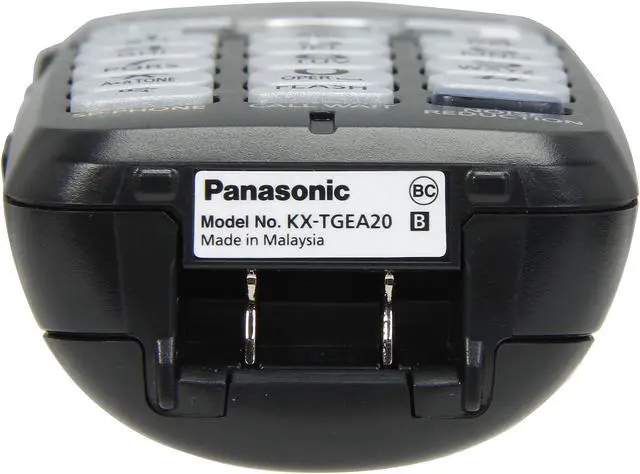 Alt view image 13 of 13 - Panasonic KX-TGE245B 1.9 GHz DECT 6.0 5X Handsets Expandable Digital Cordless Answering System with 5 Handsets Integrated Answering Machine