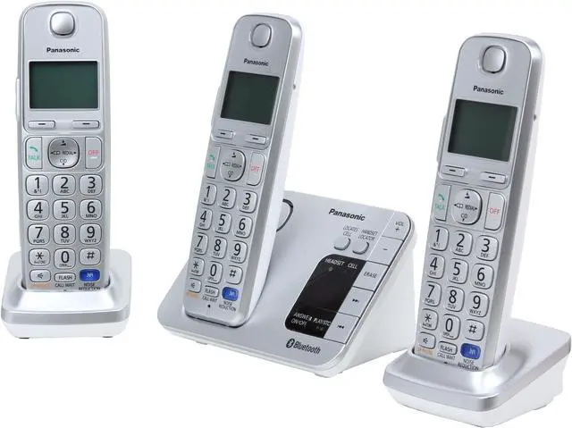 Main image of Link2Cell Expandable Cordless Phone with Amplified Volume- 3 Handsets