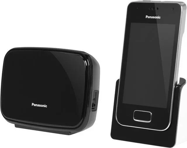 Main image of Panasonic KX-PRX120W 1.9 GHz DECT 6.0 Multi-Function Cordless Digital Answering System with 1 Touchscreen Handset