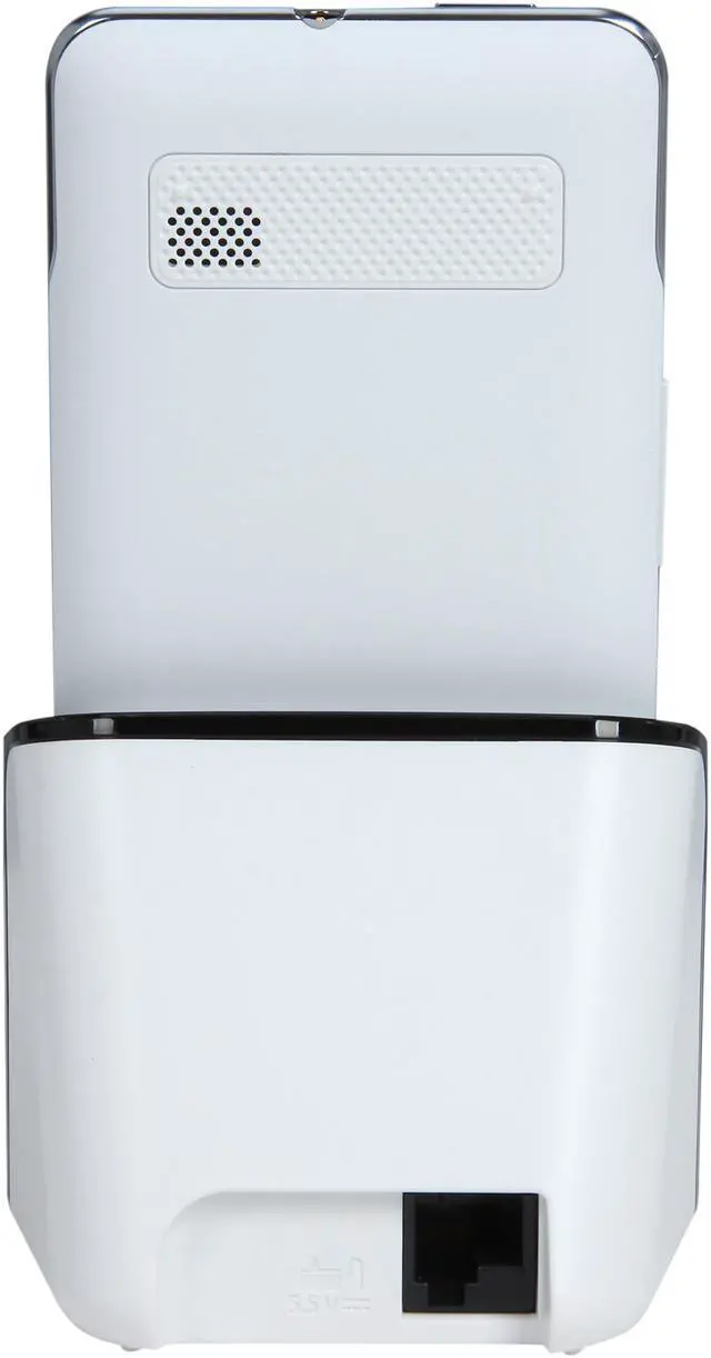 Alt view image 4 of 12 - Panasonic KX-PRX120W 1.9 GHz DECT 6.0 Multi-Function Cordless Digital Answering System with 1 Touchscreen Handset