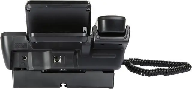 Alt view image 4 of 10 - Panasonic RBKX-TG6671B DECT 6.0 Corded/Cordless Phone with Digital Answering System, Black