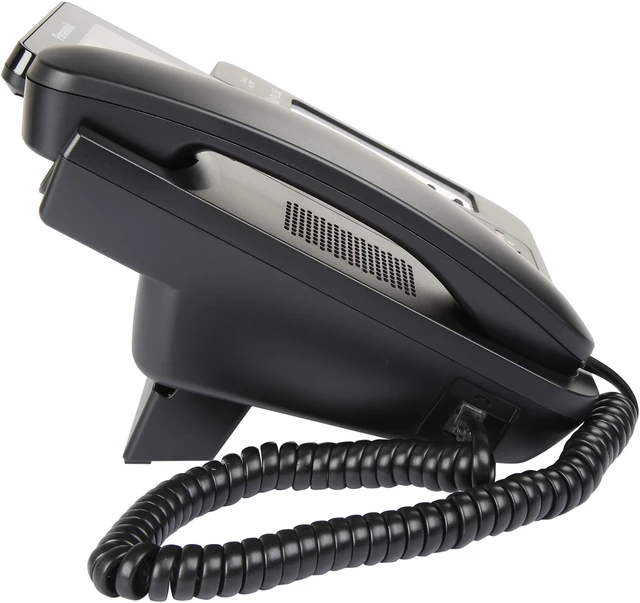 Alt view image 5 of 10 - Panasonic RBKX-TG6671B DECT 6.0 Corded/Cordless Phone with Digital Answering System, Black