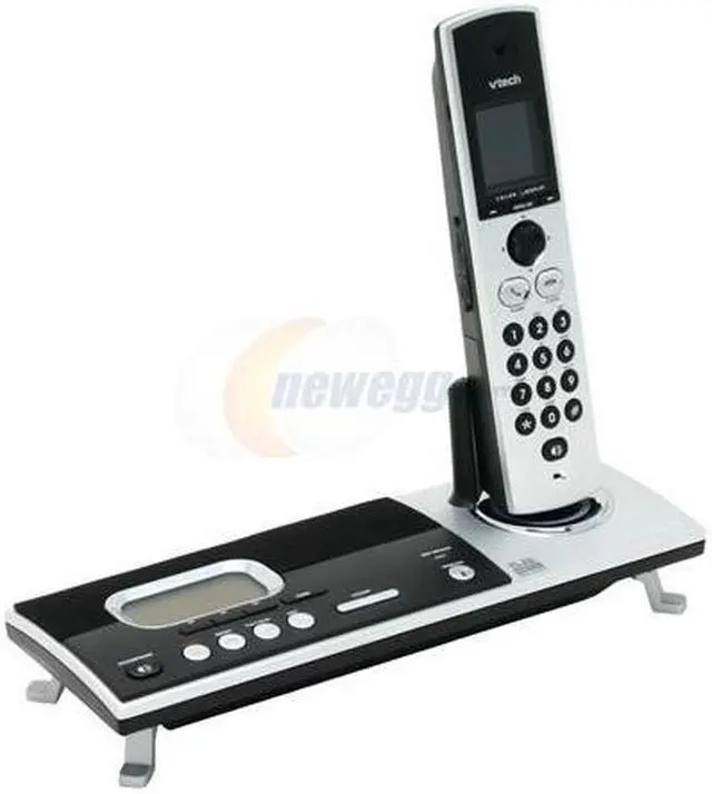 Alt view image 2 of 8 - Vtech i5871 5.8 GHz Digital 1X Handsets Cordless Phone Integrated Answering Machine