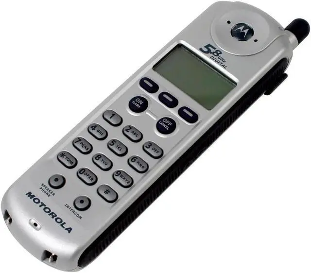 Alt view image 2 of 6 - MOTOROLA MD61 5.8 GHz Cordless Expansion Handsets